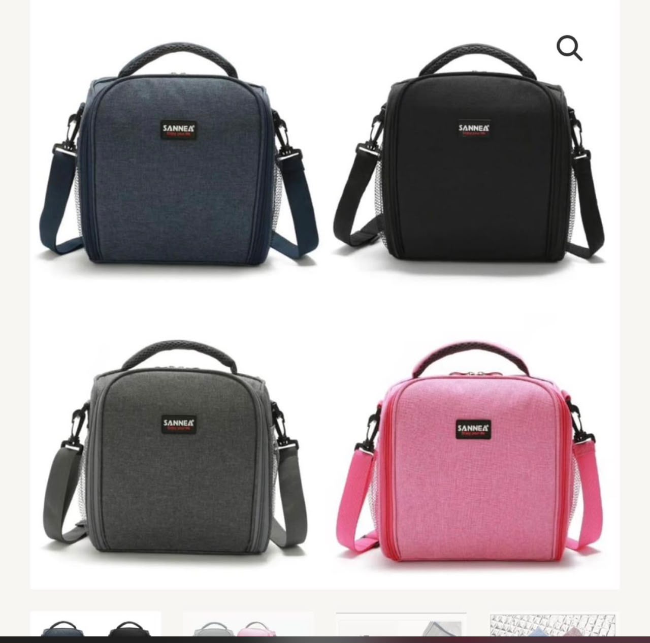 Plain Sanea Lunch Bags